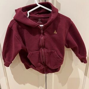 GAP Kids Burgundy Hoodie